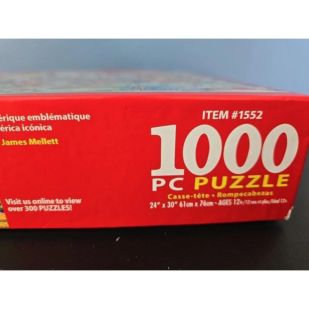 White‎ Mountain Puzzle 1000 Piece Puzzle 
